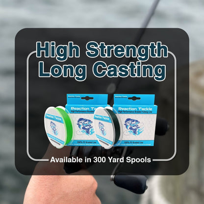 Reaction Tackle 9 Strand Braided Fishing Line - The Snag Bin