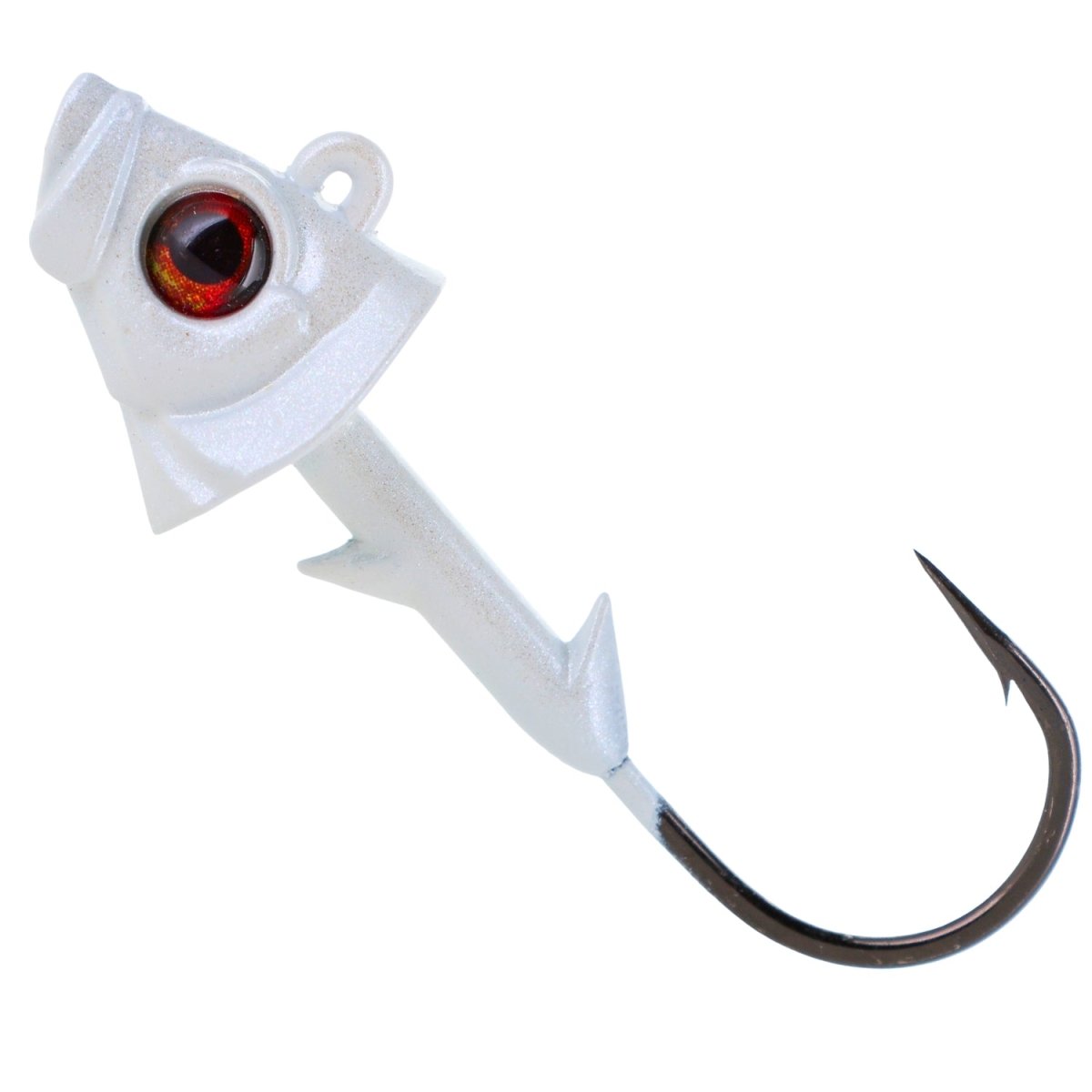 Reaction Tackle 97% Pure Tungsten Swimbait Jig with Realistic Fish Head - 5 - PACK - New - The Snag Bin