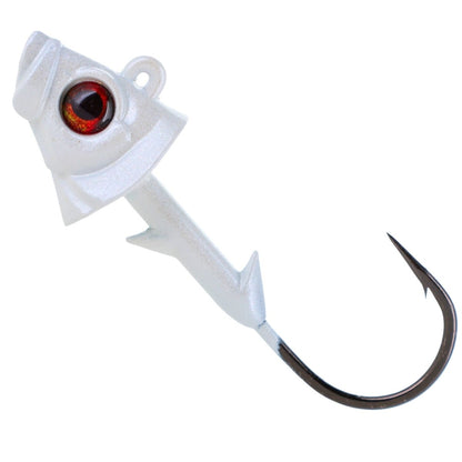 Reaction Tackle 97% Pure Tungsten Swimbait Jig with Realistic Fish Head - 5 - PACK - New - The Snag Bin
