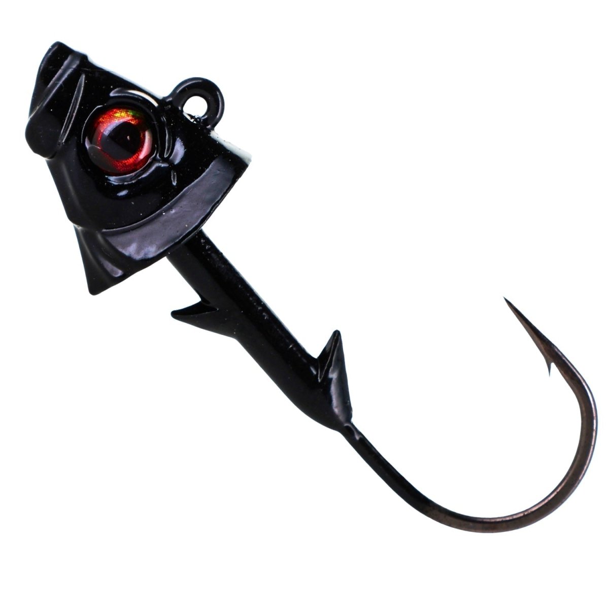 Reaction Tackle 97% Pure Tungsten Swimbait Jig with Realistic Fish Head - 5 - PACK - New - The Snag Bin