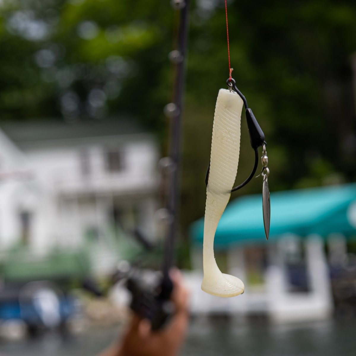 Reaction Tackle Bladed/Tungsten Weighted Swimbait Hooks - 3 - Pack - The Snag Bin