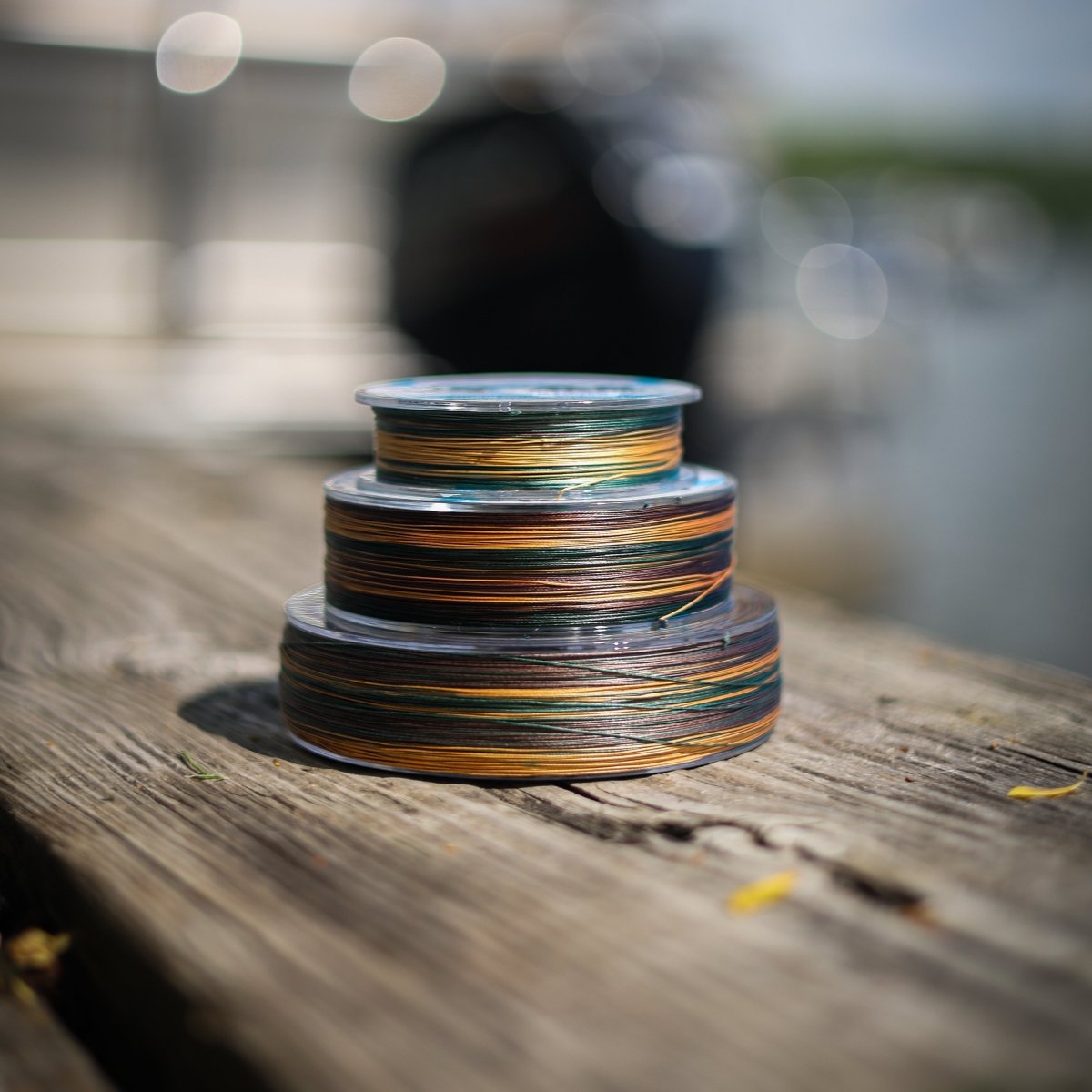 Reaction Tackle Braided Fishing Line - Green Camo - The Snag Bin