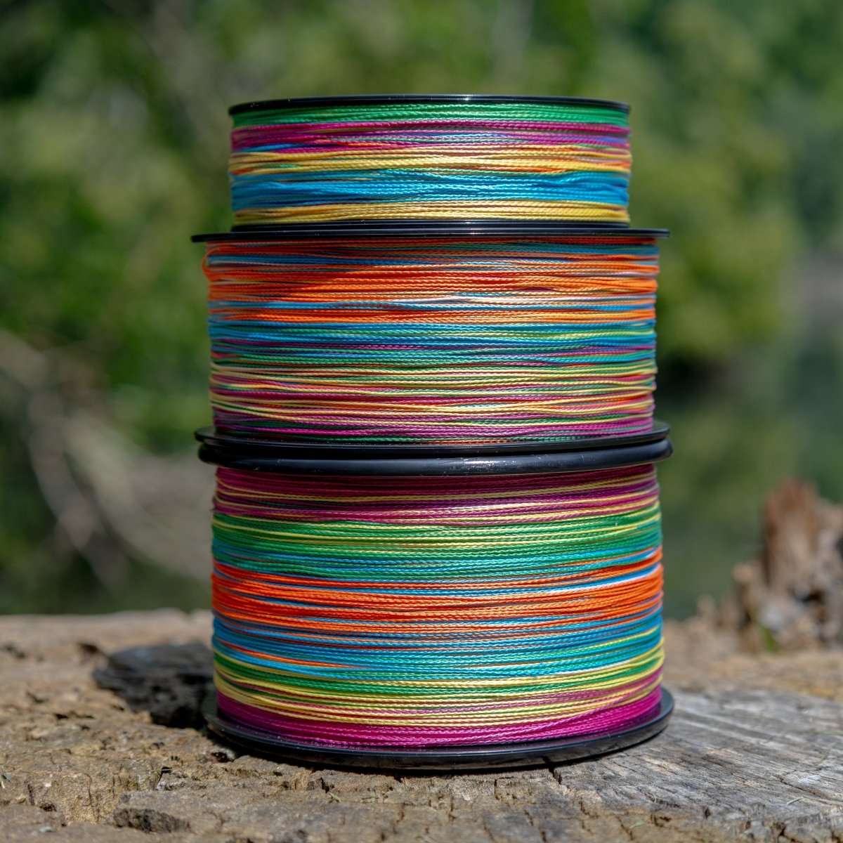 Reaction Tackle Braided Fishing Line - Multi - Color - The Snag Bin