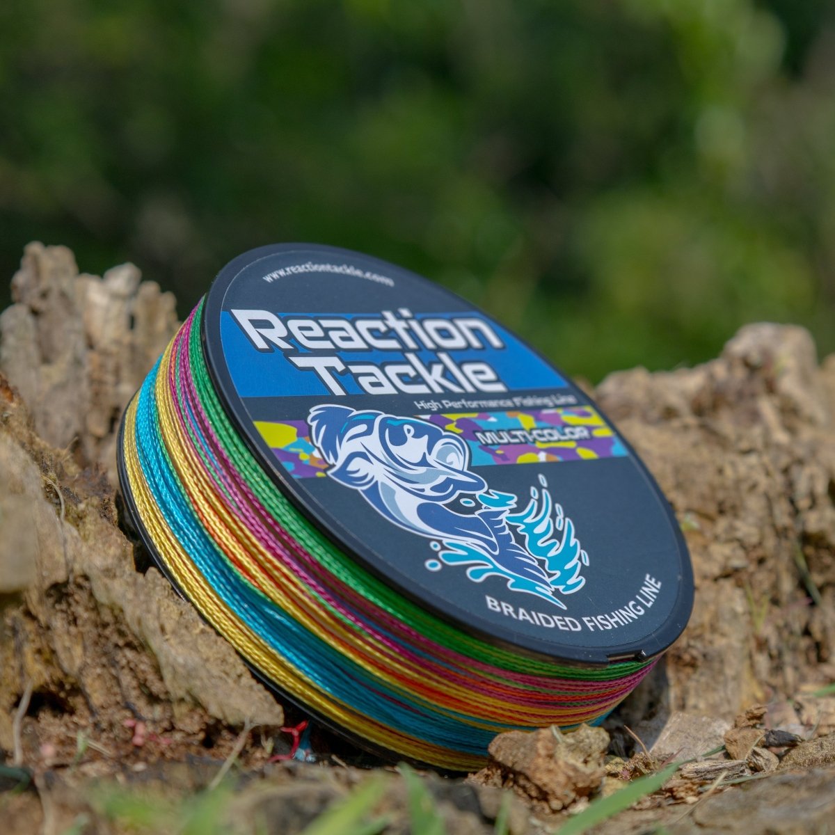 Reaction Tackle Braided Fishing Line - Multi - Color - The Snag Bin