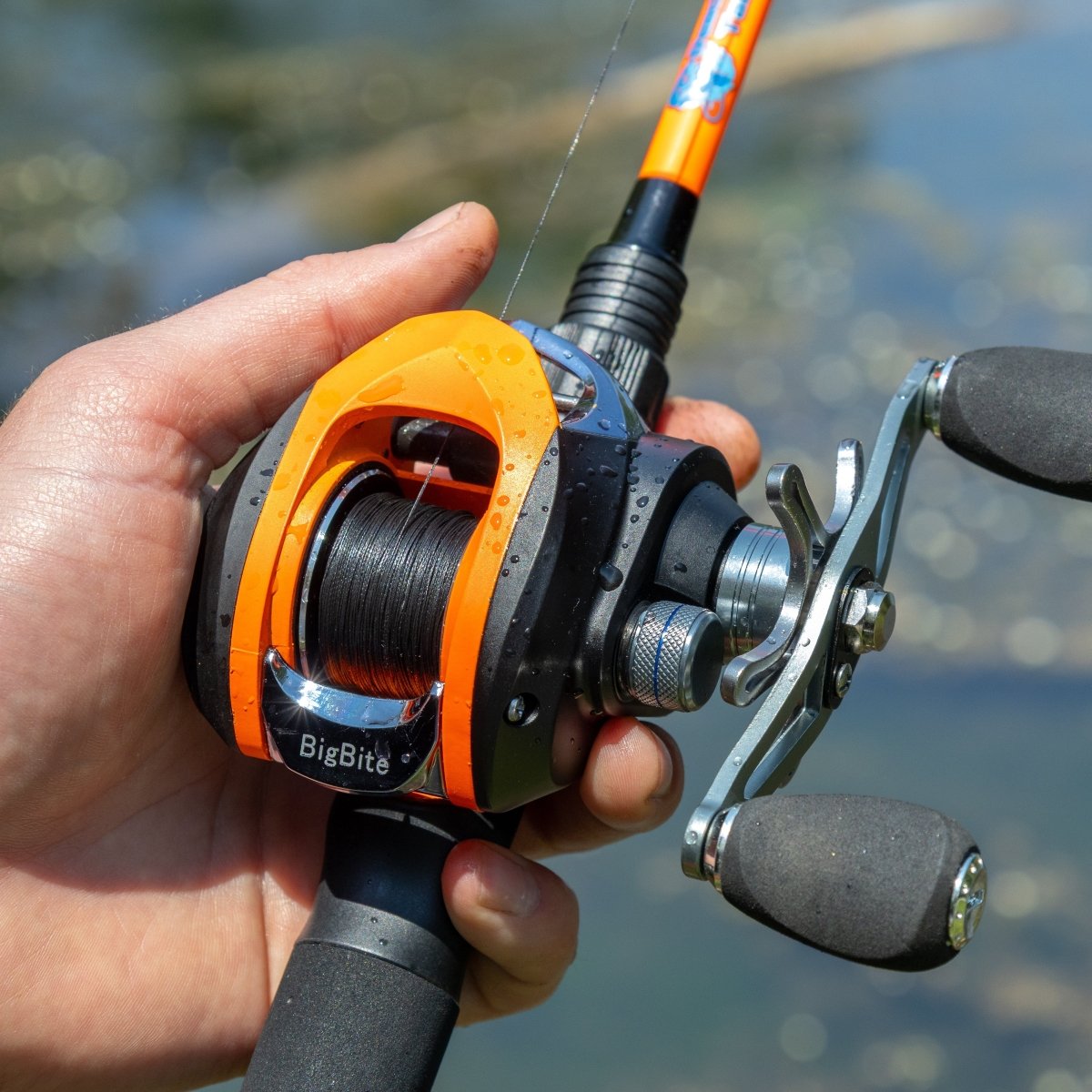 Reaction Tackle Braided Fishing Line - NO FADE Black - The Snag Bin