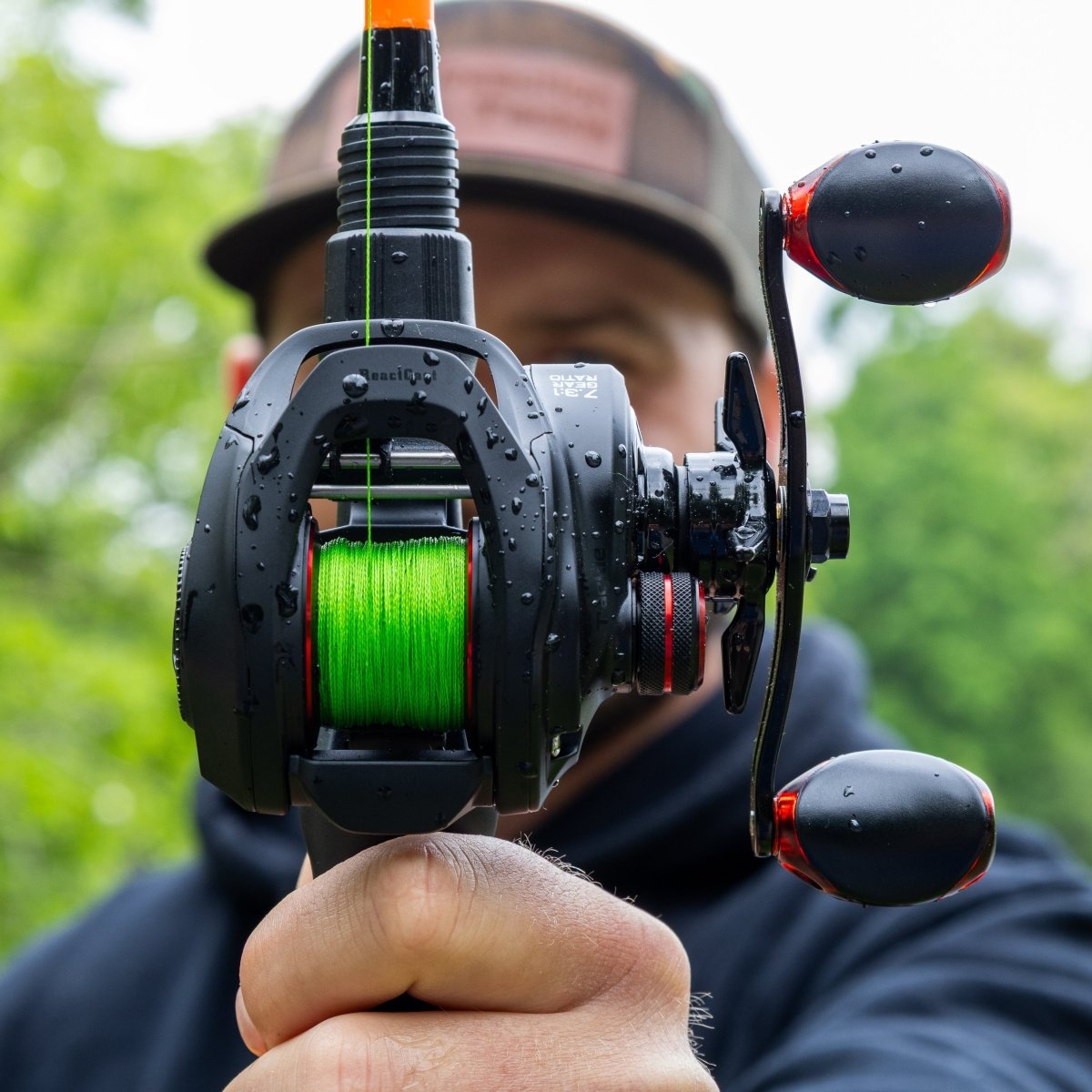 Reaction Tackle Braided Fishing Line - NO FADE Hi Vis Green - NEW - The Snag Bin