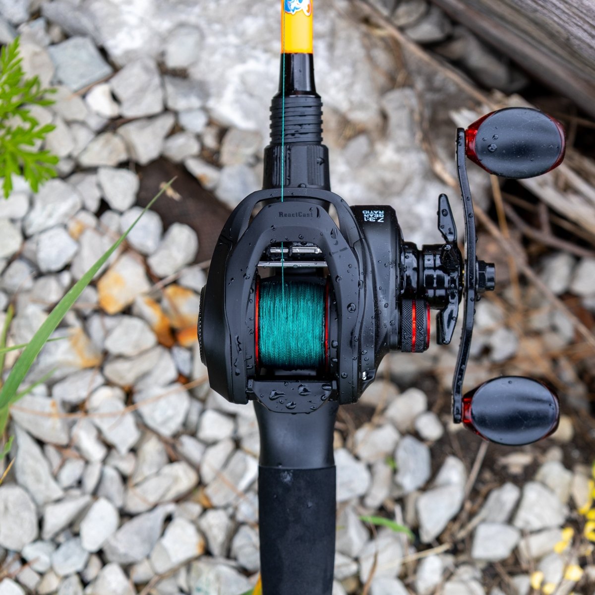 Reaction Tackle Braided Fishing Line - NO FADE Moss Green - NEW - The Snag Bin