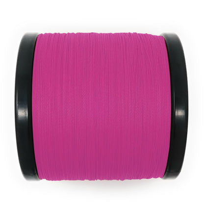 Reaction Tackle Braided Fishing Line - Pink - The Snag Bin
