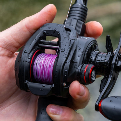 Reaction Tackle Braided Fishing Line - Pink Camo - NEW - The Snag Bin