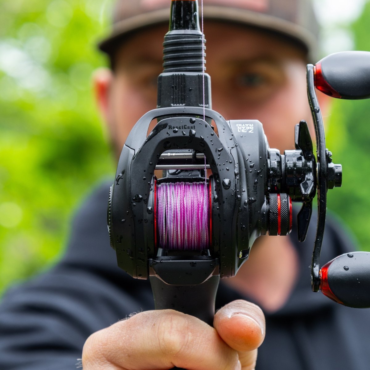 Reaction Tackle Braided Fishing Line - Pink Camo - NEW - The Snag Bin