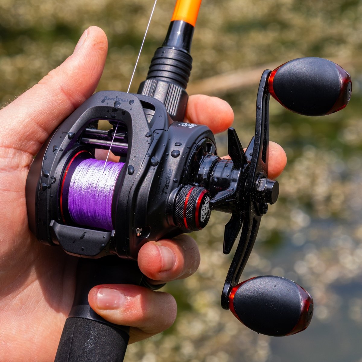 Reaction Tackle Braided Fishing Line - Purple - NEW - The Snag Bin