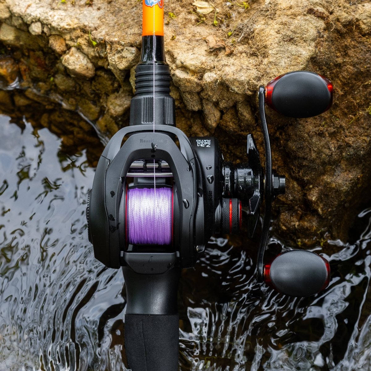 Reaction Tackle Braided Fishing Line - Purple - NEW - The Snag Bin