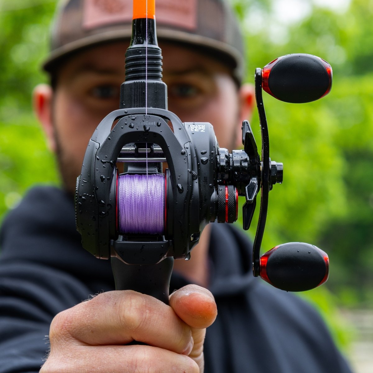Reaction Tackle Braided Fishing Line - Purple - NEW - The Snag Bin
