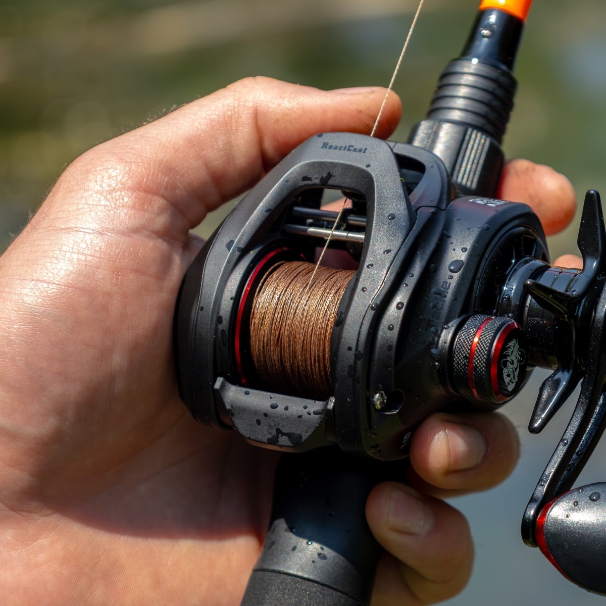 Reaction Tackle Braided Fishing Line - Timber Brown - NEW - The Snag Bin