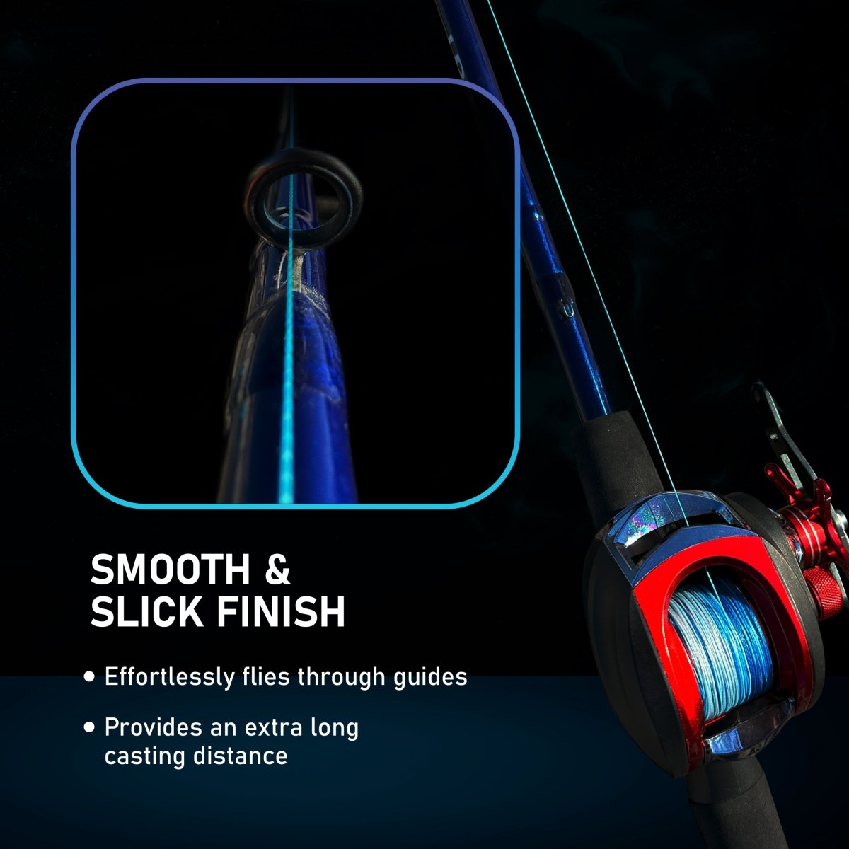 Reaction Tackle Braided Fishing Line - White - The Snag Bin