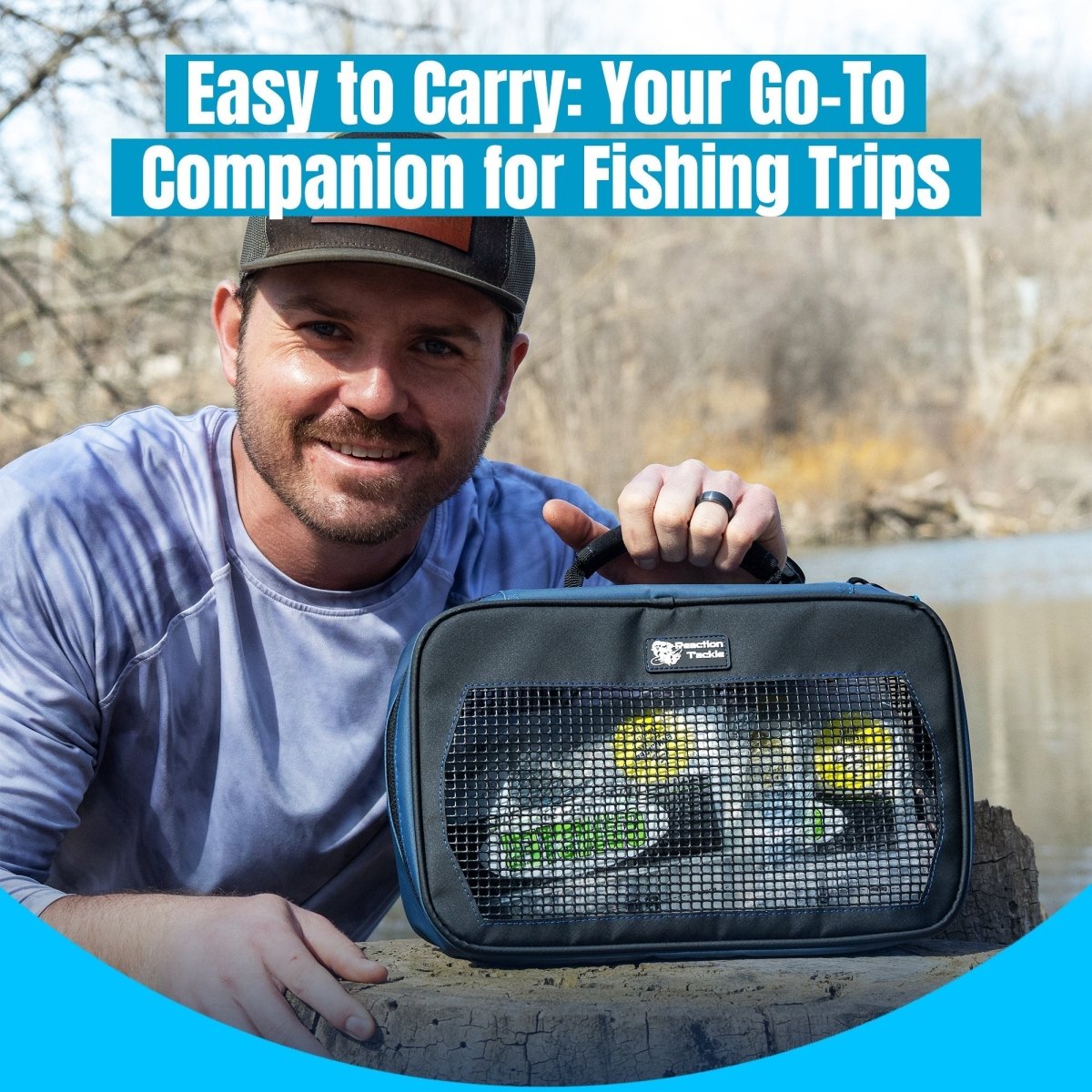 Reaction Tackle Breathable Mesh Bait Binder and Tackle Storage - New - The Snag Bin