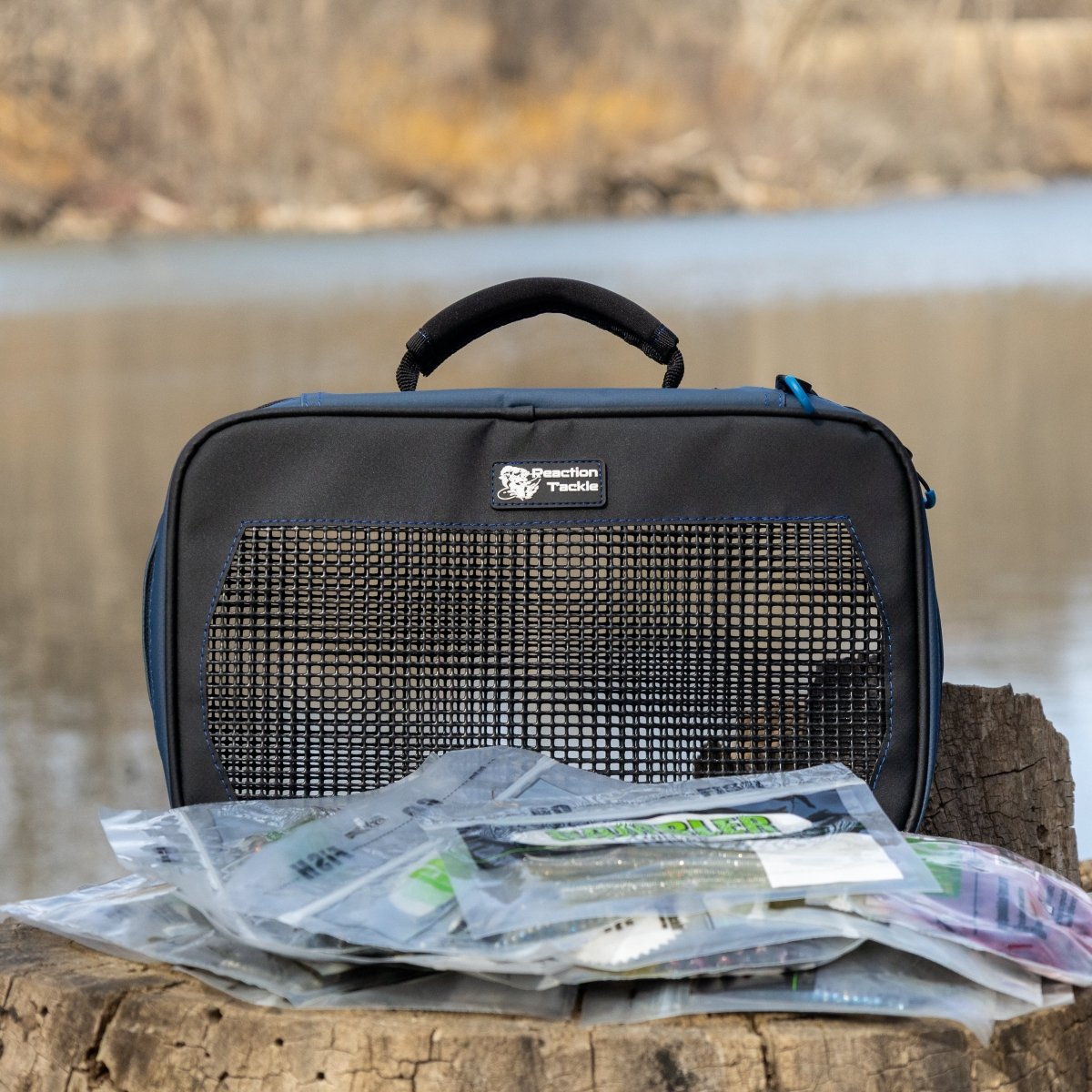 Reaction Tackle Breathable Mesh Bait Binder and Tackle Storage - New - The Snag Bin