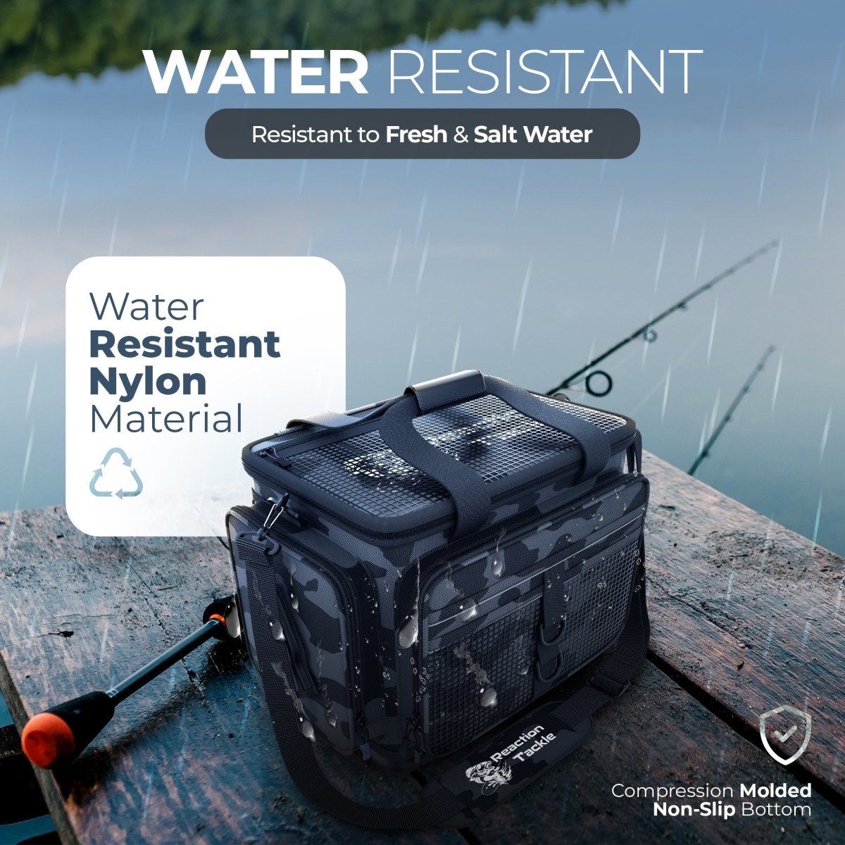 Reaction Tackle Camo Tackle Bag - The Snag Bin
