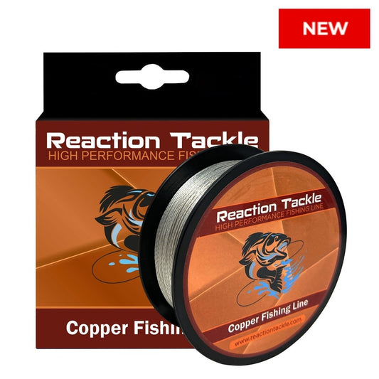 Reaction Tackle Copper Fishing Line - Trolling Wire - Tin Coated - New - The Snag Bin