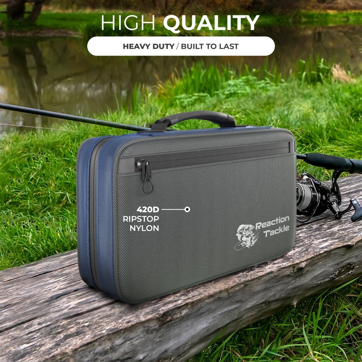 Reaction Tackle Deluxe Bait Binder and Tackle Storage - The Snag Bin