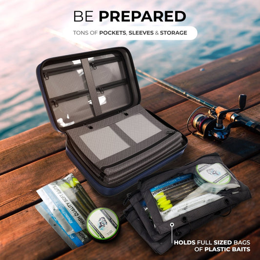 Reaction Tackle Deluxe Bait Binder and Tackle Storage - The Snag Bin
