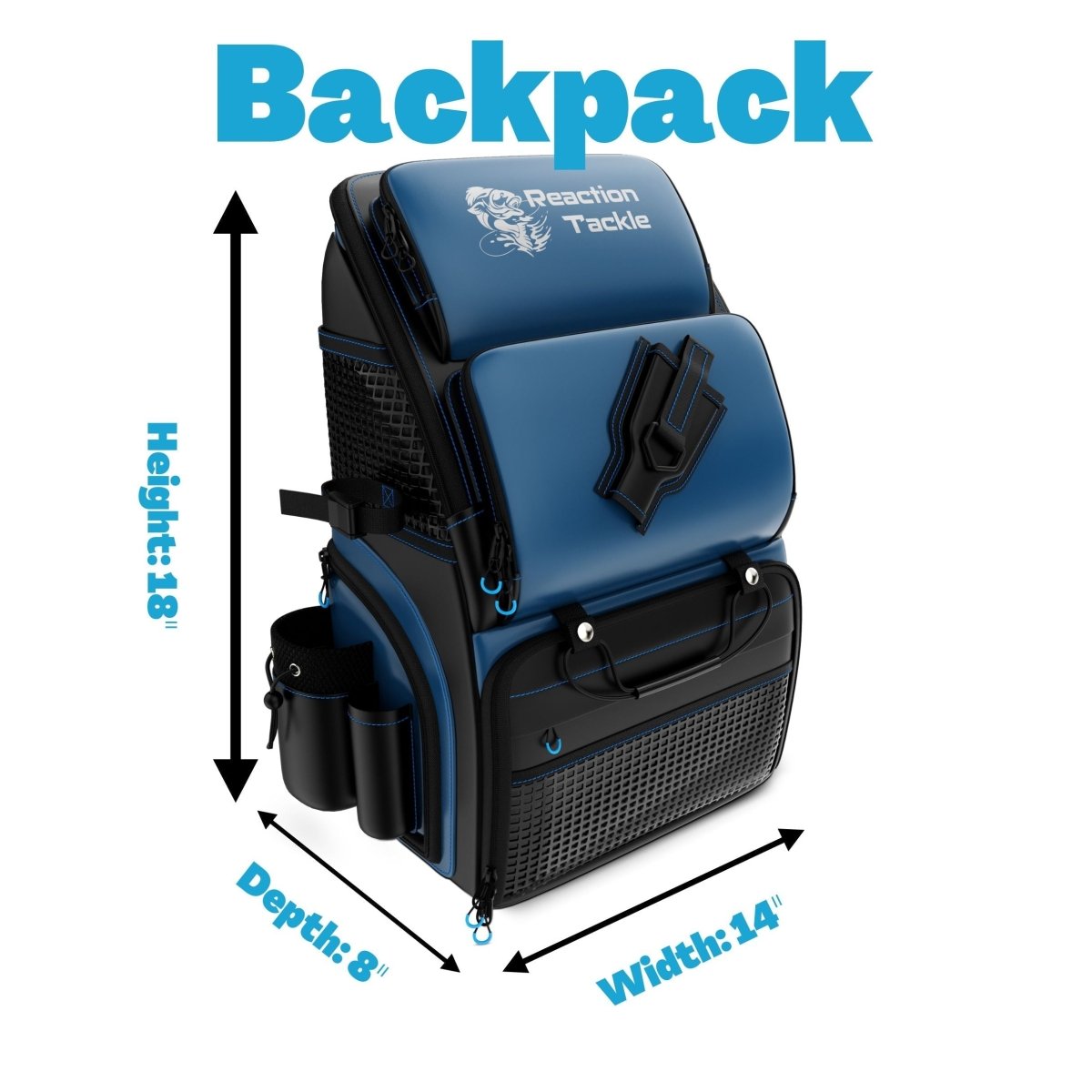 Reaction Tackle Fishing Backpack - The Snag Bin