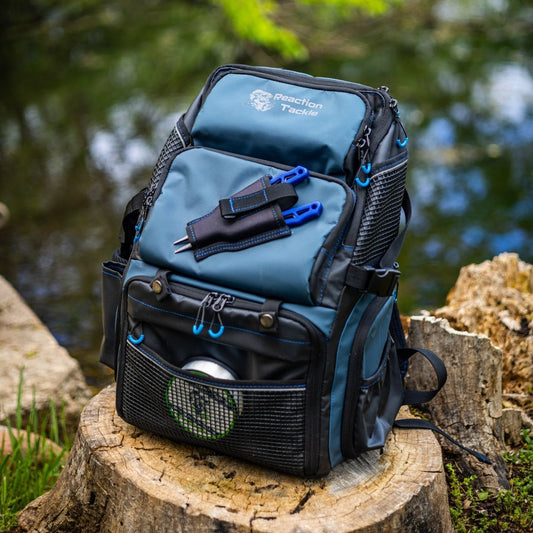 Reaction Tackle Fishing Backpack - The Snag Bin
