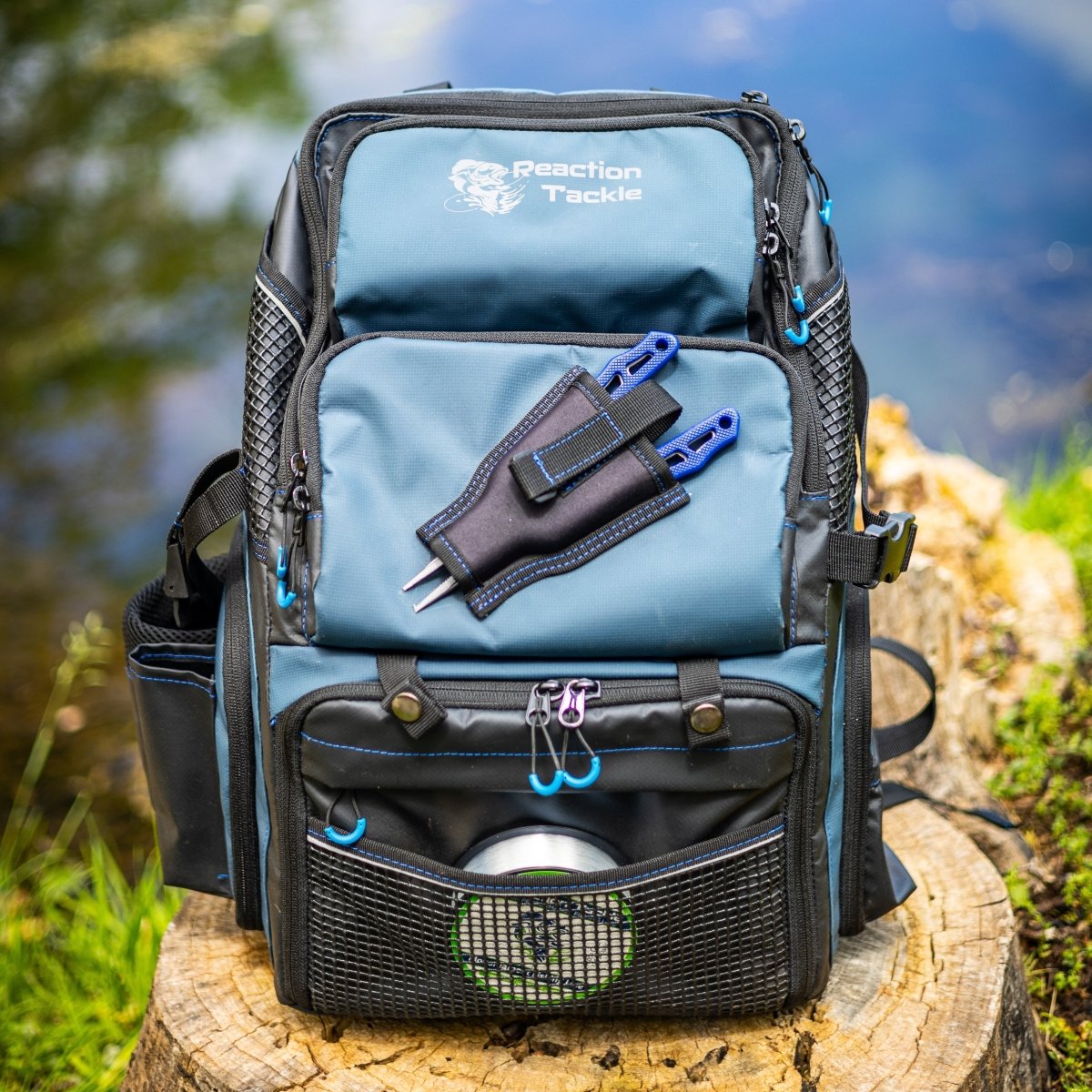 Reaction Tackle Fishing Backpack - The Snag Bin