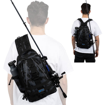Reaction Tackle Fishing Tackle 2 - in - 1 Sling Bag/Backpack - 3 Sizes - The Snag Bin