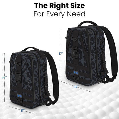 Reaction Tackle Fishing Tackle 2 - in - 1 Sling Bag/Backpack - 3 Sizes - The Snag Bin