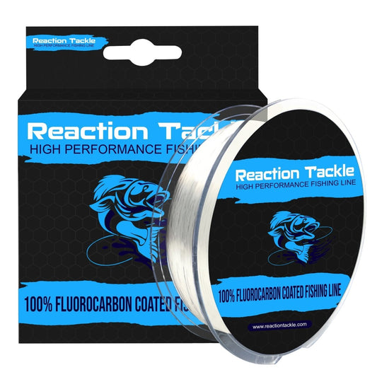Reaction Tackle Fluorocarbon Coated Fishing Line - The Snag Bin