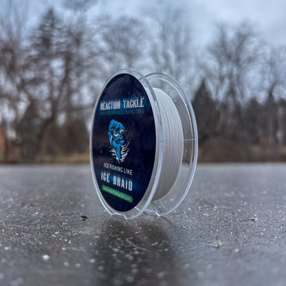 Reaction Tackle Ice Fishing Braided line - 8 Strand - The Snag Bin