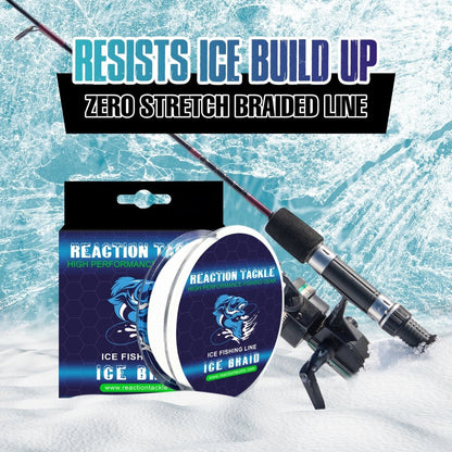 Reaction Tackle Ice Fishing Braided line - 8 Strand - The Snag Bin