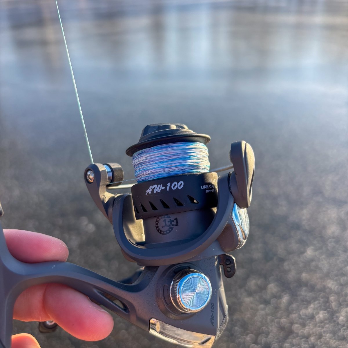 Reaction Tackle Ice Fishing Braided line - 8 Strand - The Snag Bin