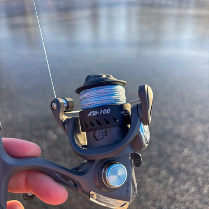 Reaction Tackle Ice Fishing Braided line - 8 Strand - The Snag Bin