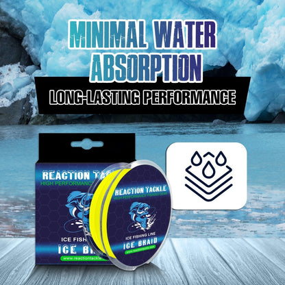 Reaction Tackle Ice Fishing Braided line - 8 Strand - The Snag Bin
