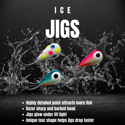 Reaction Tackle Ice Fishing Jigs - The Snag Bin