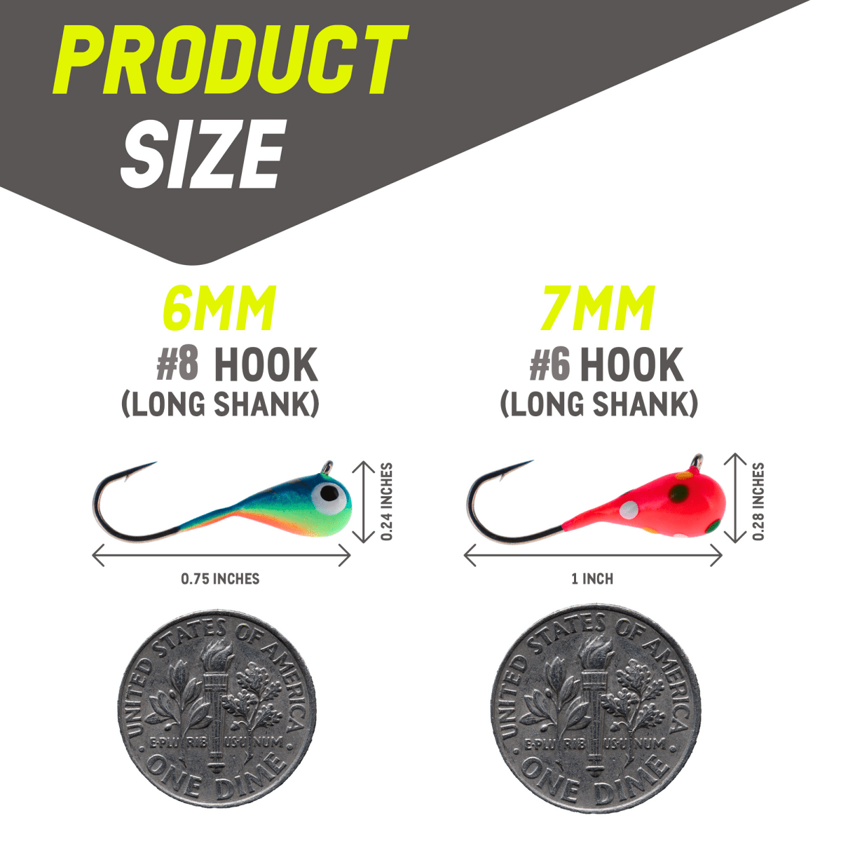 Reaction Tackle Ice Fishing Jigs - The Snag Bin
