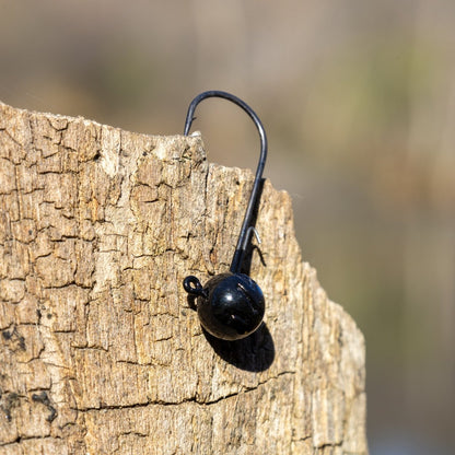 Reaction Tackle Lead Ball Jigs (10 - Pack) – Premium Round Jig Heads for Soft Plastics - New - The Snag Bin