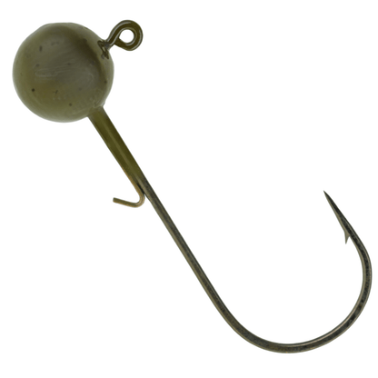 Reaction Tackle Lead Ball Jigs (10 - Pack) – Premium Round Jig Heads for Soft Plastics - New - The Snag Bin