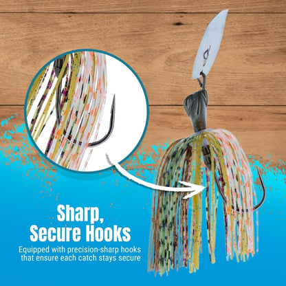 Reaction Tackle Lead Breaker Jigs - 3 - Pack; Durable Fishing Jigs for Freshwater & Saltwater - New - The Snag Bin