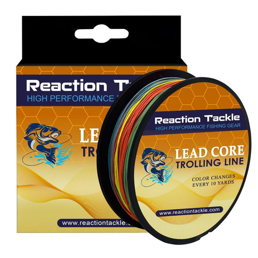 Reaction Tackle Lead Core Metered Trolling Braided Line - The Snag Bin