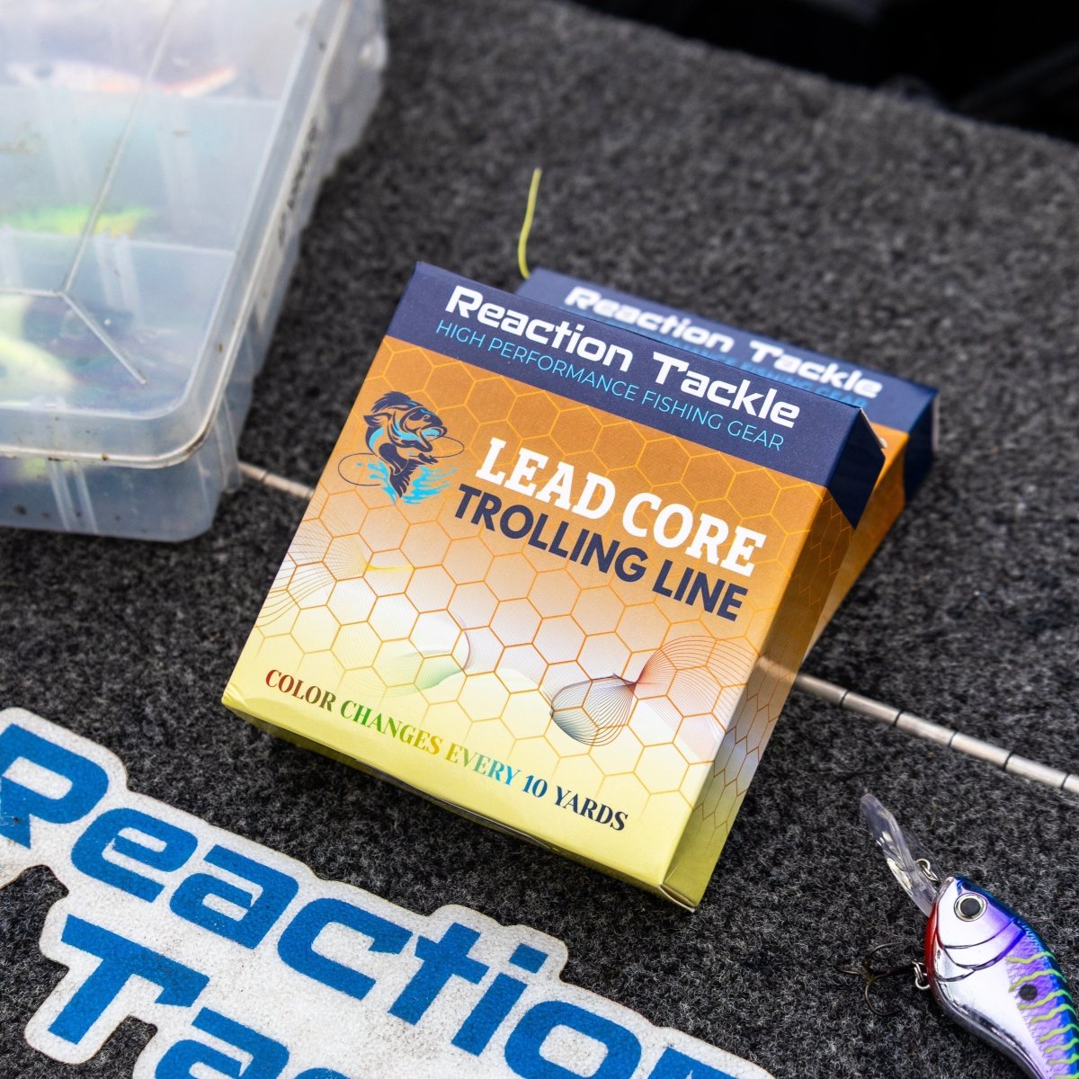 Reaction Tackle Lead Core Metered Trolling Braided Line - The Snag Bin