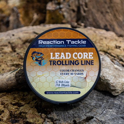 Reaction Tackle Lead Core Metered Trolling Braided Line - The Snag Bin
