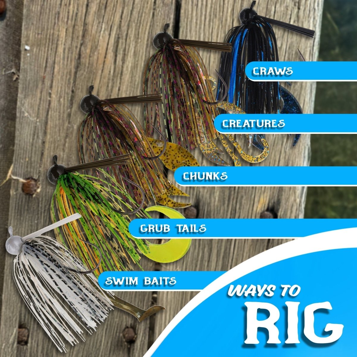 Reaction Tackle Lead Football Jigs 3 - Pack - New - The Snag Bin