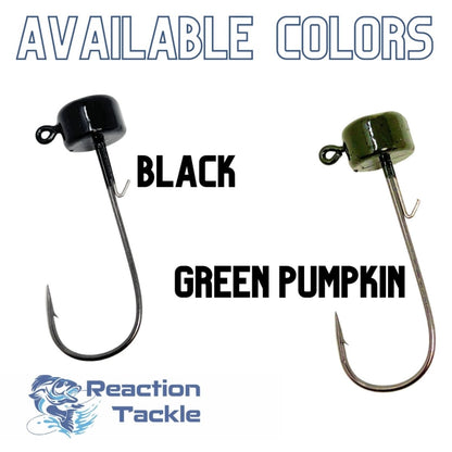Reaction Tackle Lead Ned Rig - Shroom Jigs (25 - Pack) - The Snag Bin