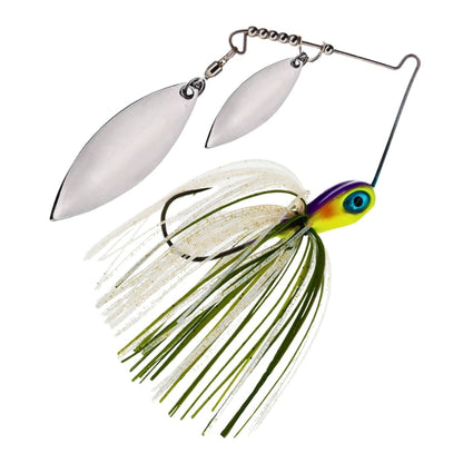 Reaction Tackle Lead Spinnerbait Jigs – 3 - Pack, Double Willow Blade - New - The Snag Bin