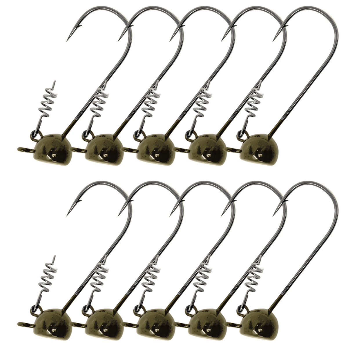 Reaction Tackle Lead Stand - Up Shaky Head Jigs (10 pack) - The Snag Bin