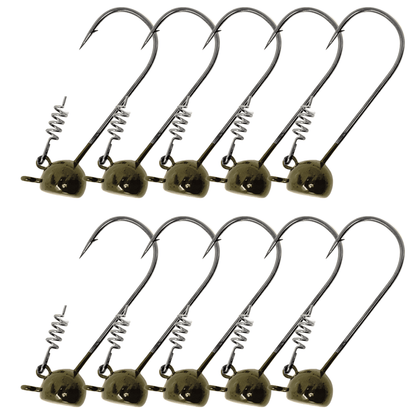 Reaction Tackle Lead Stand - Up Shaky Head Jigs (10 pack) - The Snag Bin