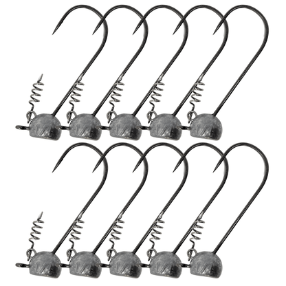 Reaction Tackle Lead Stand - Up Shaky Head Jigs (10 pack) - The Snag Bin